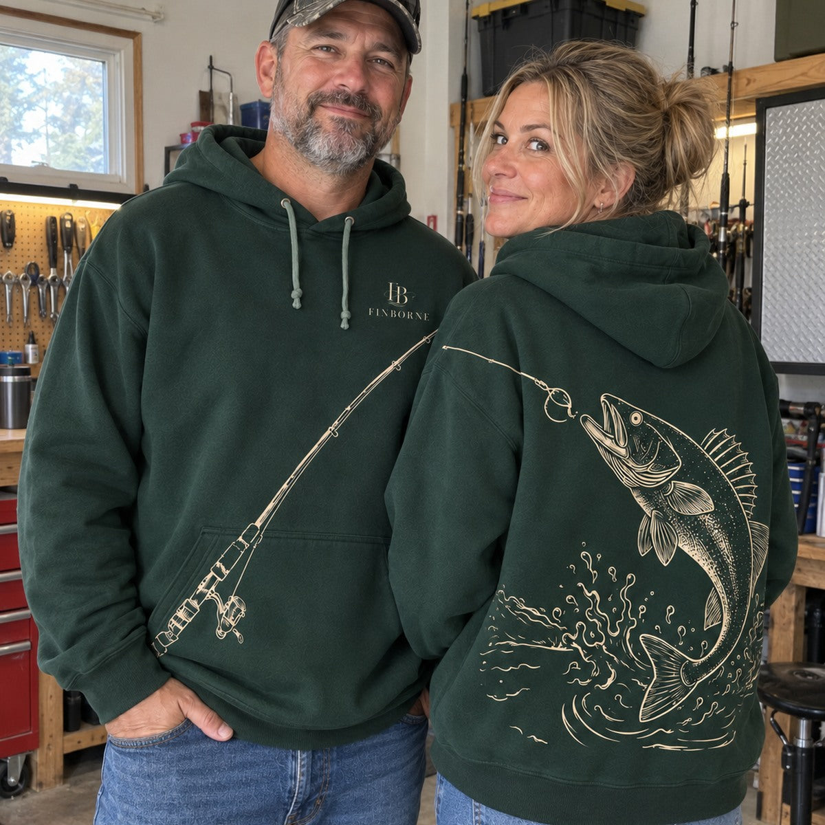02-Walleye-Pursuit-Forest-Green-Garage-Couple.jpg